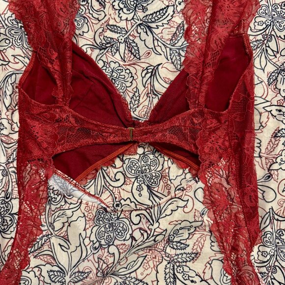 Free People Intimately Suddenly Fine Maxi Slip Dress - Medium - Red - NWOT - Picture 7 of 13